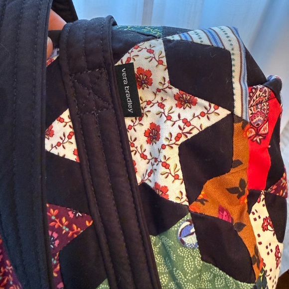 NWT!! Vera Bradley Star Patchwork 100 handbag - Picture 6 of 7